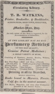 Trade Card for T. B. Watkins