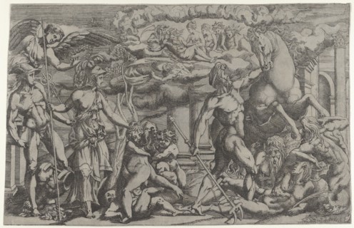 Contest Between Neptune and Athena