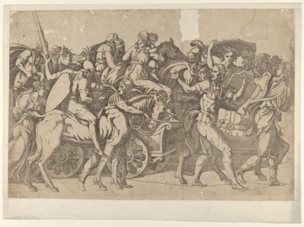 A Roman Army on the March - Troop Convoy
