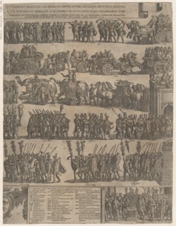 Triumph of a Roman Emperor (left side)