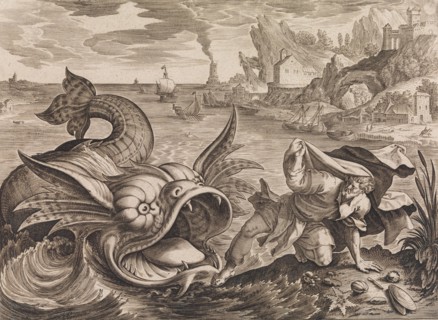 Jonah Cast on Shore by the Fish