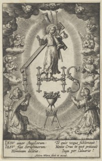 Sacred Monogram. Creator: Antonius Wierix.