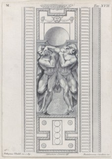 Plate 17: two nude figures wearing veils