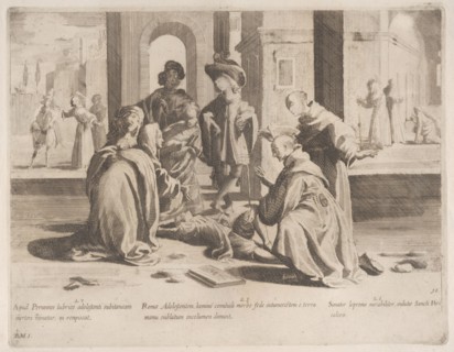 Episode 25: In Rome Saint Bernardino cures a diseased young man; Episode 26: Saint Bern...