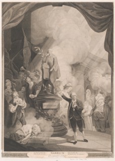Garrick Speaking the Jubilee Ode