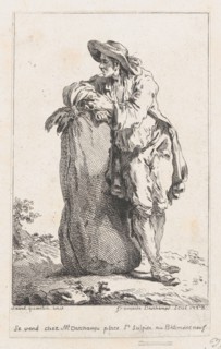 Peasant Leaning on a Sack of Grain