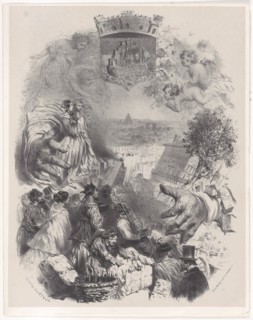Title Page for Les Artistes Anciens & Modernes