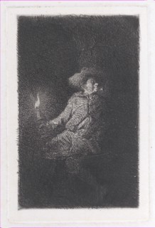 A Man in a Cave