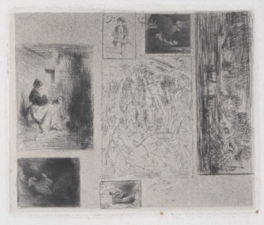 Composite plate: Woman and Children (a)