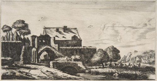 A Water-mill near Saint-Denis