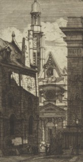 The Church of St. Etienne-du-Mont