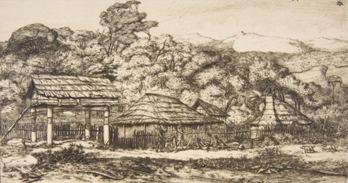 Native Barns and Huts at Akaroa