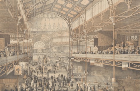 An Interior View of the New York Crystal Palace