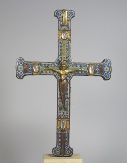 Processional Cross, French, 13th century.