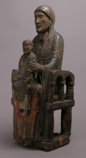 Virgin and Child, French, second half 12th century.