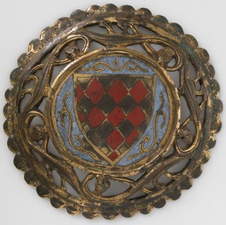 Roundel, French, 14th century.