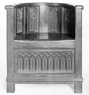 Chair, French, 15th century.