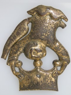 Angel Carrying a Crown, French, ca. 1230-50.