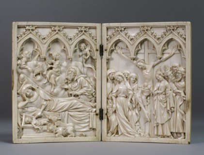 Diptych, French, 14th century.