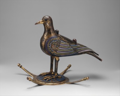 Eucharistic Dove, French, ca. 1215-35.