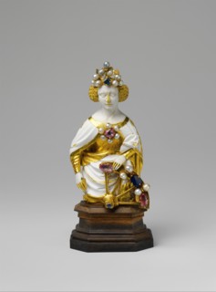 Saint Catherine of Alexandria, French, early 15th century.
