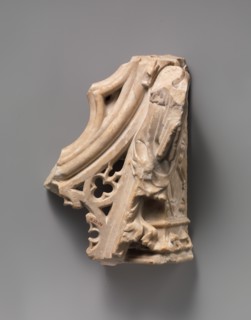 Architectural Fragment, French, ca. 1375-1425.