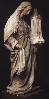 Saint Barbara, French, 16th century.