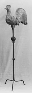 Weathercock and Stand, French, 15th century.