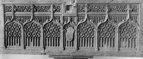 Chest Front, French, 15th century.