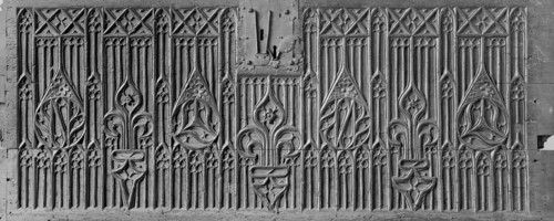 Chest Front, French, 15th century.