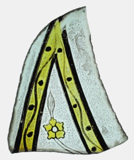 Fragment, French or British, late 14th century.