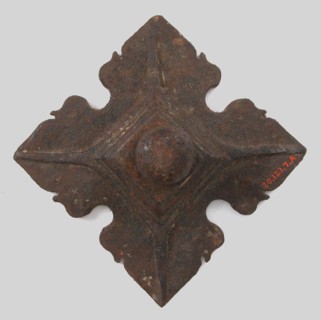 Nail, Head, French or Spanish, 16th-17th century.