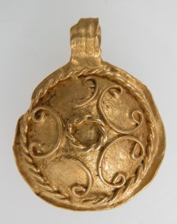 Pendant, Langobardic, 6th-7th century.