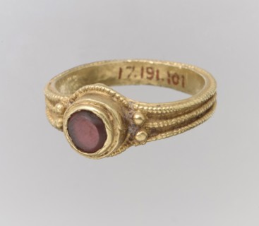 Finger Ring, Langobardic, 4th-7th century.