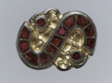 S-Shaped Brooch, Langobardic, late 6th century.