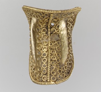 Gold Ornament from a Sword Grip, Langobardic, ca. 600.