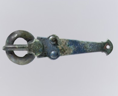 Elongated Buckle, Langobardic or Frankish, 7th century (?).