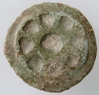 Disk Brooch, Merovingian, 8th-9th century.