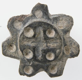 Brooch, Merovingian, 8th-9th century.