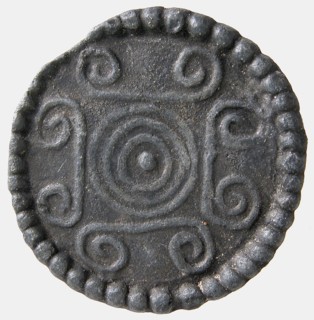 Brooch, Merovingian, 8th-9th century.