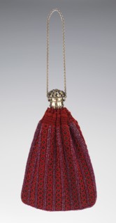 Bag, American, third quarter 19th century.
