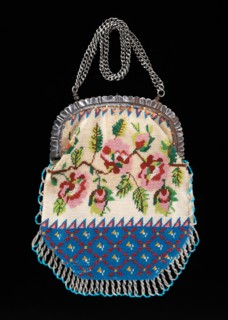Bag, American, third quarter 19th century.