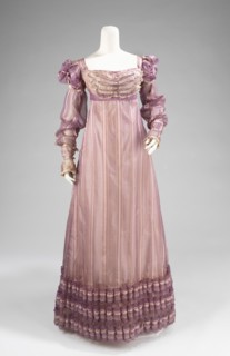 Ball gown, American, ca. 1820.