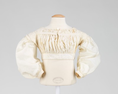 Bodice, American, 1837-40.