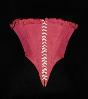 Bodice, American, 1860s.