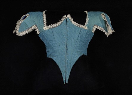 Bodice, American, 1864-68.