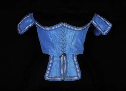 Bodice, American, ca. 1865.