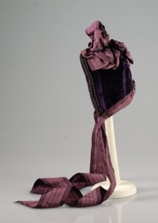 Bonnet, American, ca. 1870.
