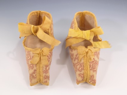 Bootees, American, 1840-50.