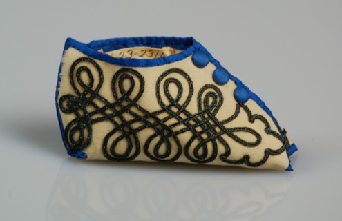 Bootees, American, 1870-80.